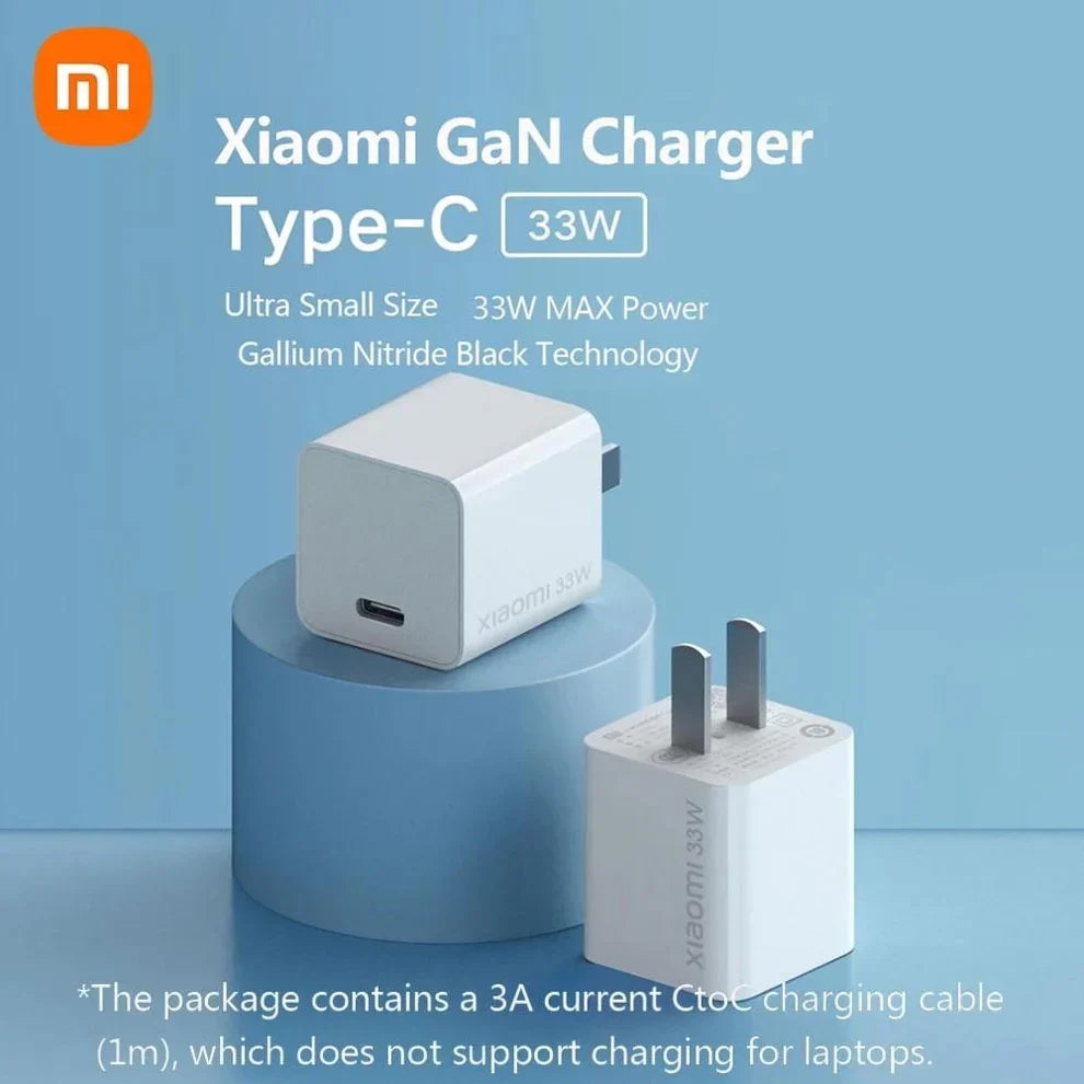 Xiaomi Mi GaN Charger Type-C 33W With Cable