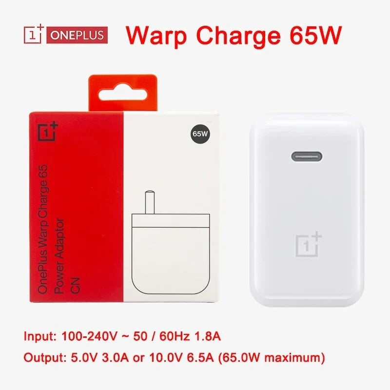 OnePlus Warp Charge 65w Power Adapter