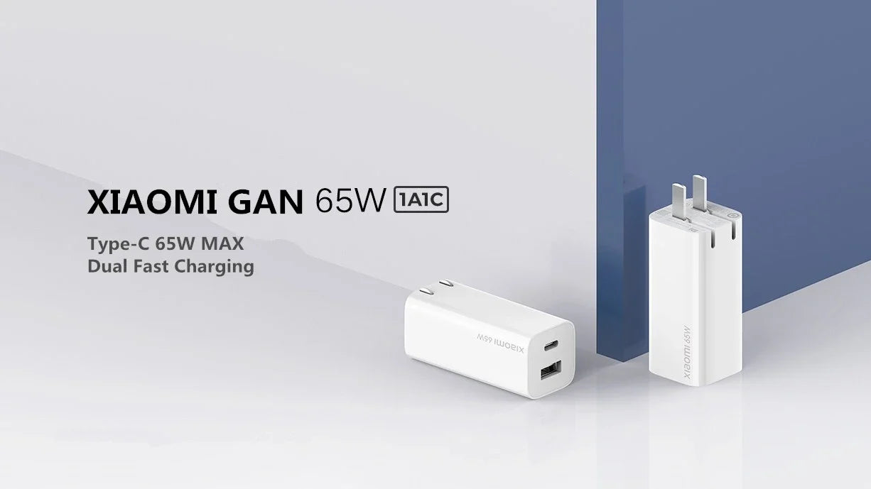 Mi GaN Charger 65W 1A1C - White