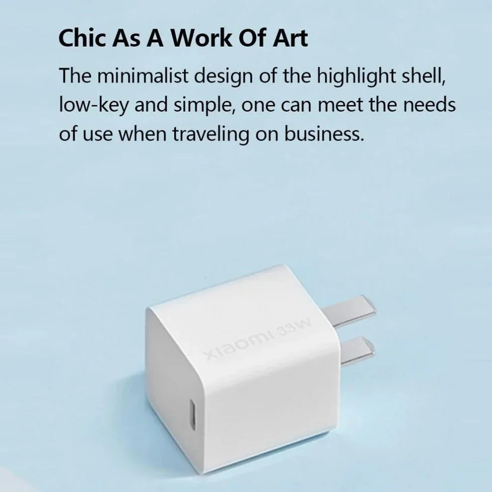 Xiaomi Mi GaN Charger Type-C 33W With Cable