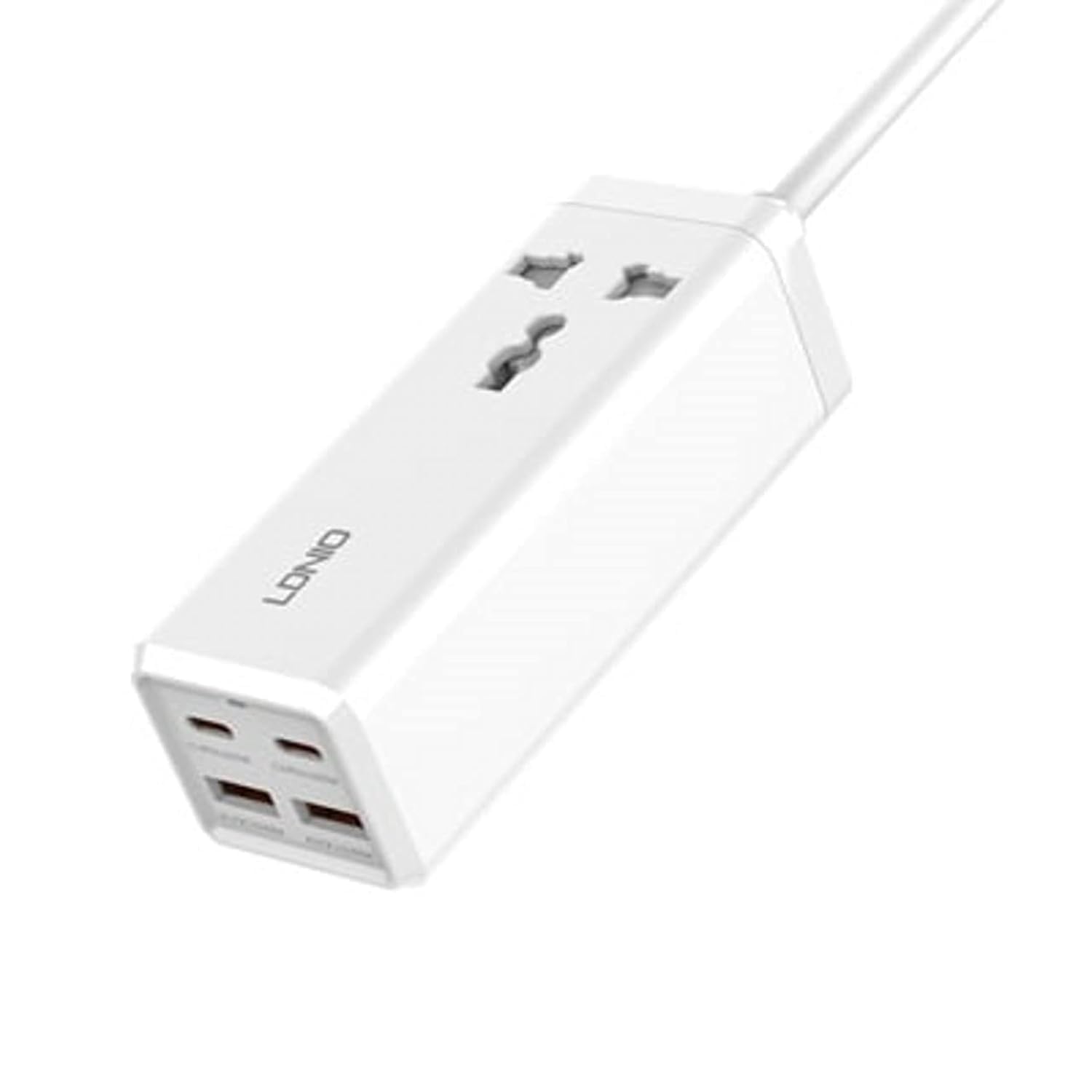 LDNIO Sc1418 65W Pd Adapter Multifunctional 250 Volts Charger Power Strip