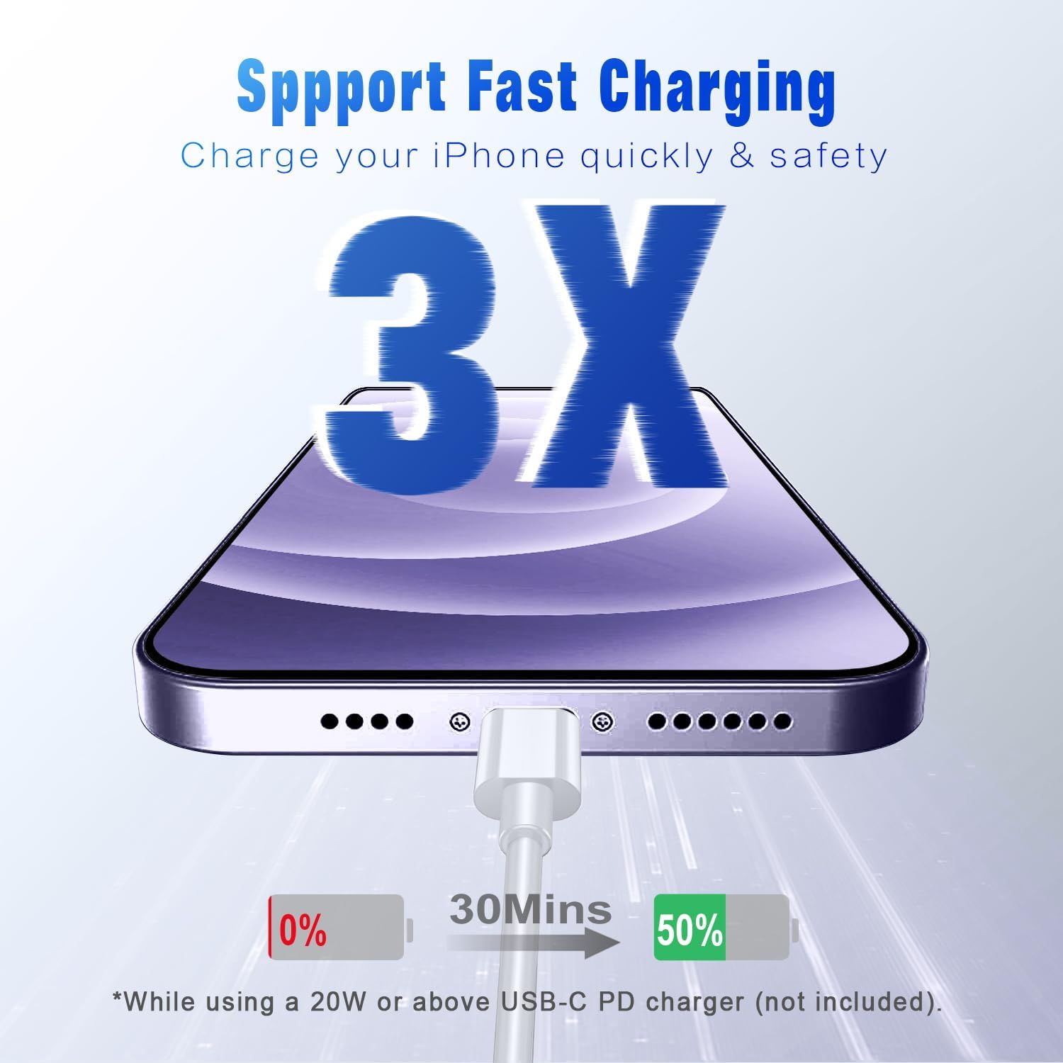 Apple USB-C to Lightning Cable 2 Meter- White