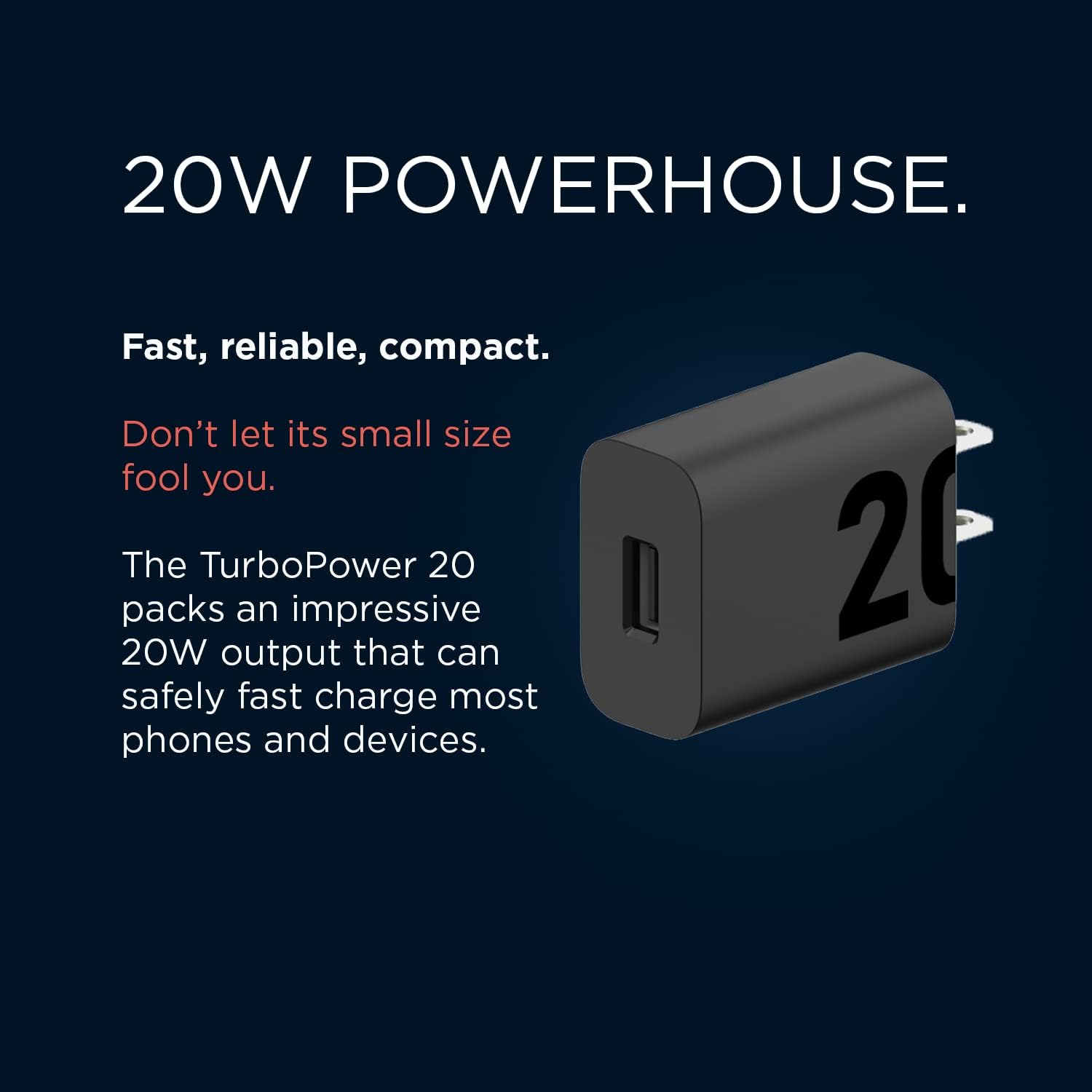 Motorola TurboPower 20W Wall Charger