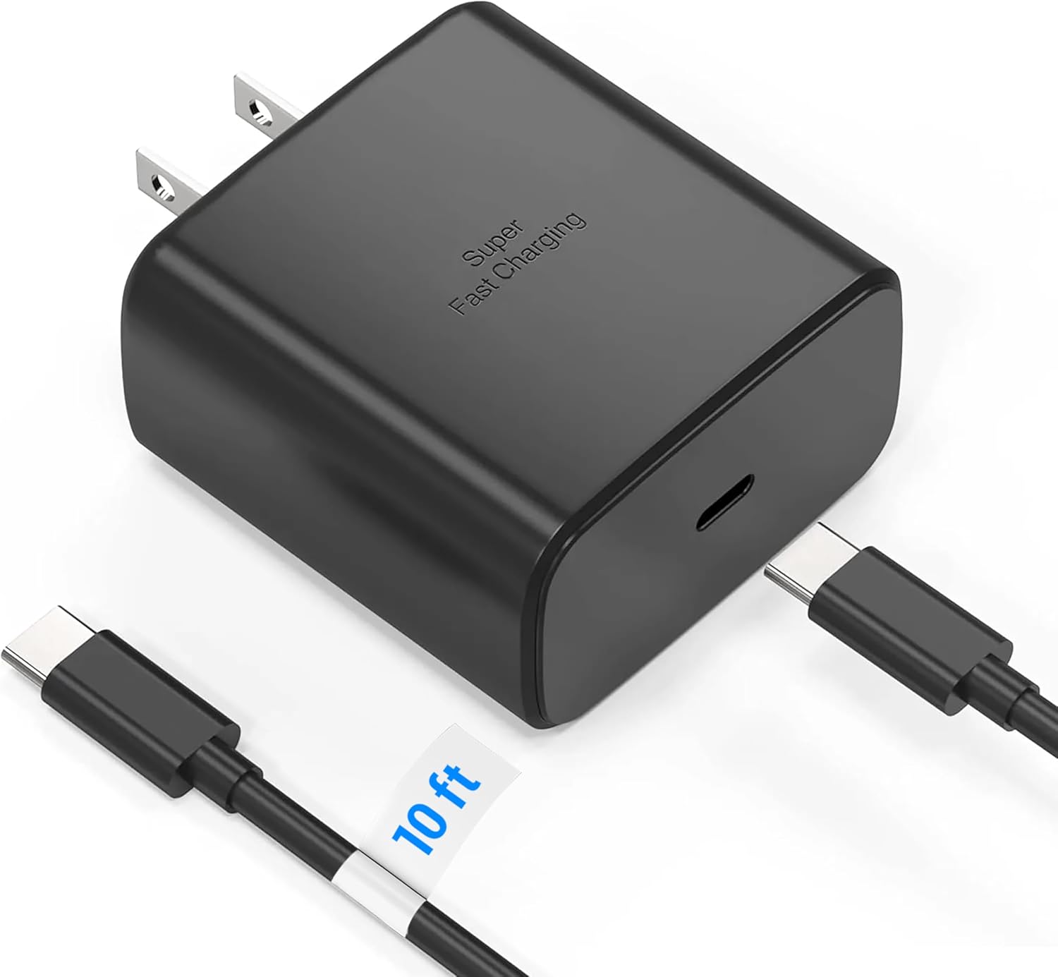 Samsung Official 45W USB-C Super Fast Charging Wall Charger (Black)