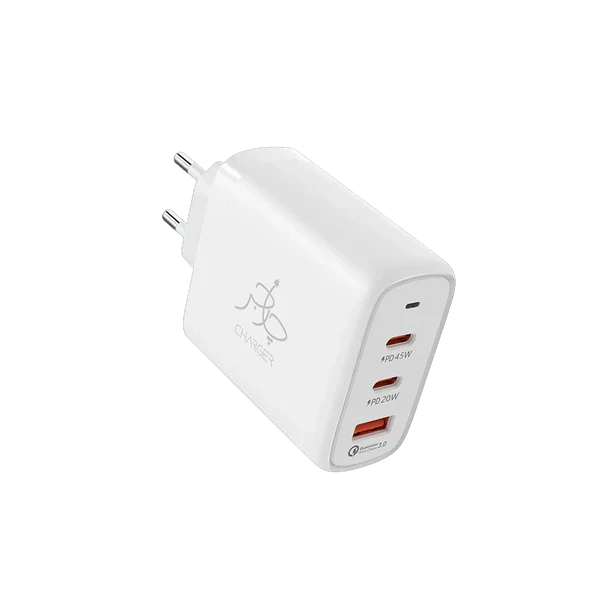 Fusion Triple Boost 65 W(Dual Port PD & QC) with C TO C Cable