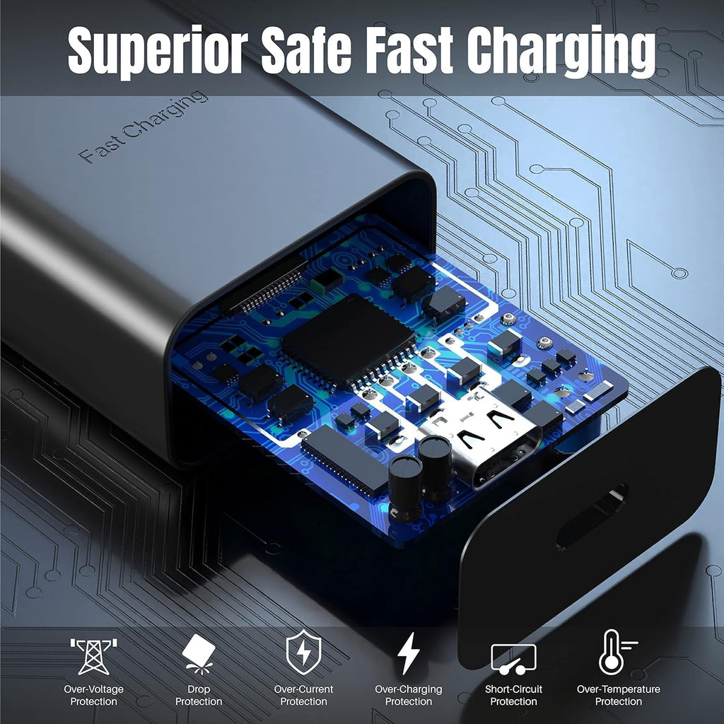 Samsung Official 45W USB-C Super Fast Charging Wall Charger (Black)