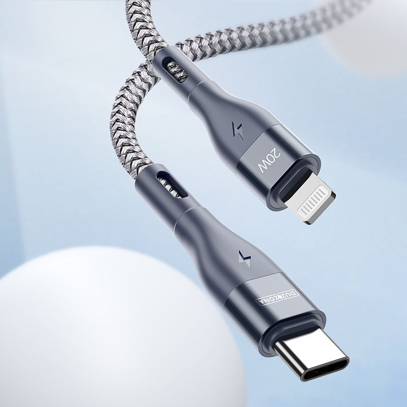 DUZZONA A1 USB C To Lightning Cable Compatible with PD 20W