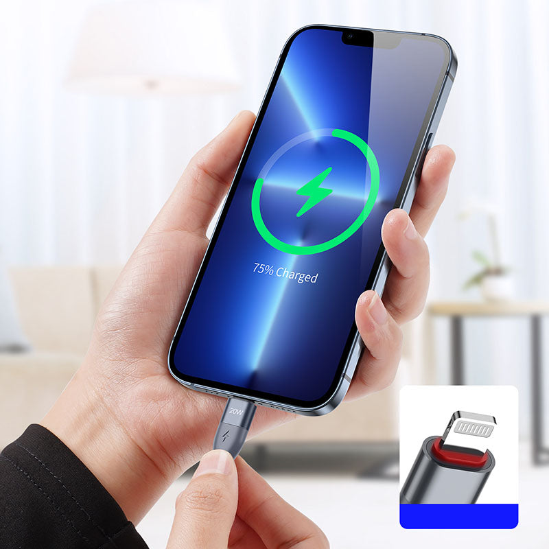DUZZONA A1 USB C To Lightning Cable Compatible with PD 20W