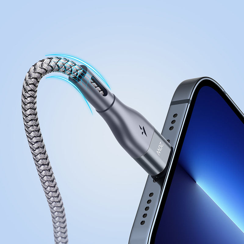 DUZZONA A1 USB C To Lightning Cable Compatible with PD 20W