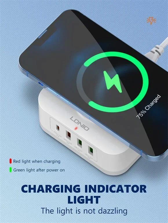 Ldnio Desktop Wireless Charging Station AW004