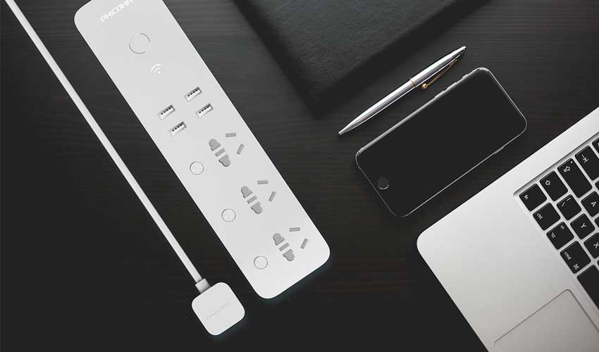 PHICOMM Intelligent Plug-in DC1 Intelligent Control 4 Sets Of USB Charging Port
