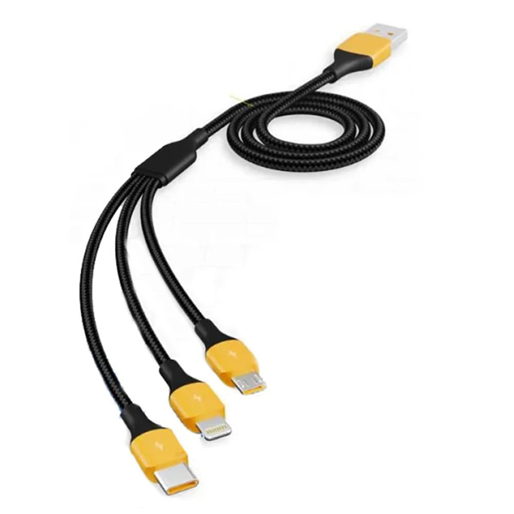 Orignal Realme 3N1 Fast Charging Cable  RTX2124