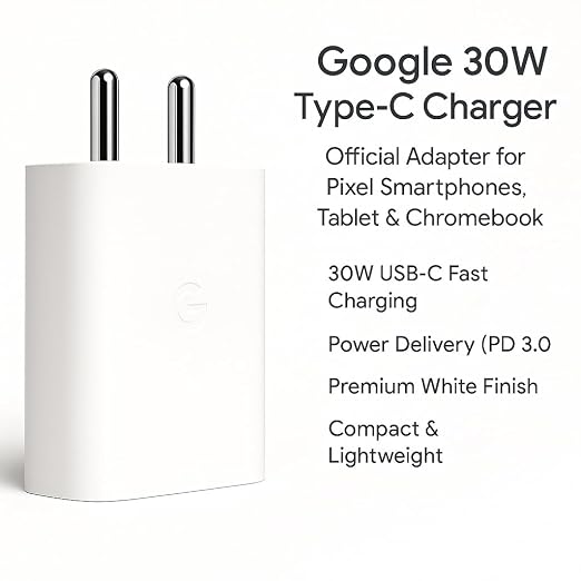 Google 30W USB-C Fast Charging Adapter