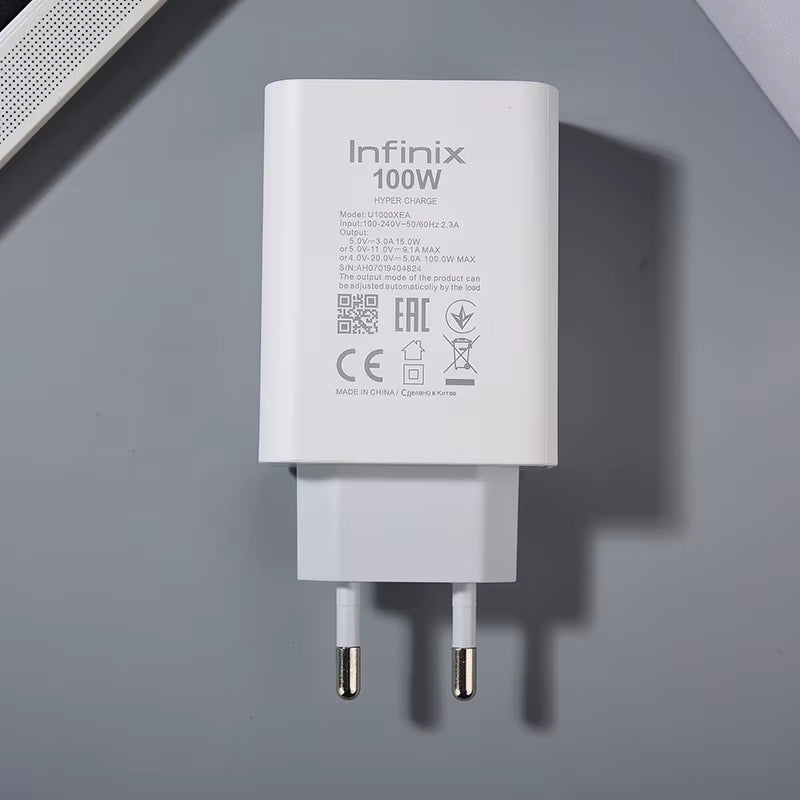 infinix100watt charger