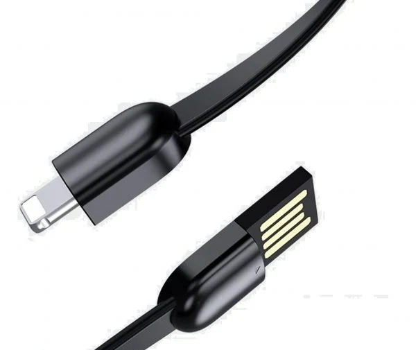 Rock portable charge&sync cable with keychain 14cm(RCB0764)-Black